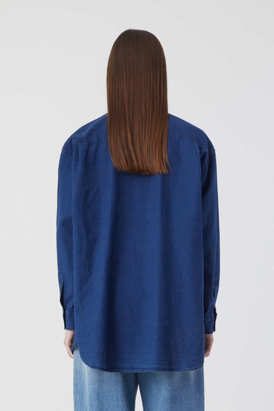Camisa Básica - Dark Blue - Mujer