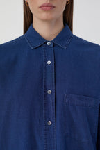 Camisa Básica - Dark Blue - Mujer