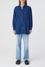 Camisa Básica - Dark Blue - Mujer