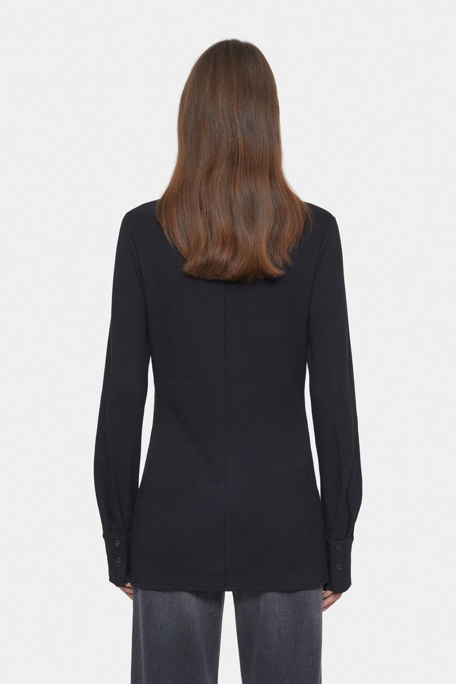 Chemise Cintrée - Black - Femme