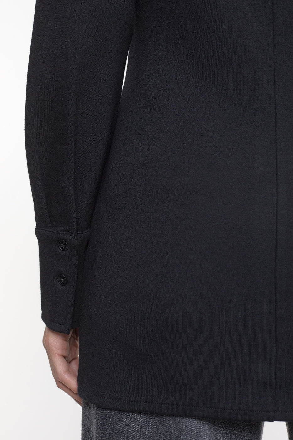 Chemise Cintrée - Black - Femme