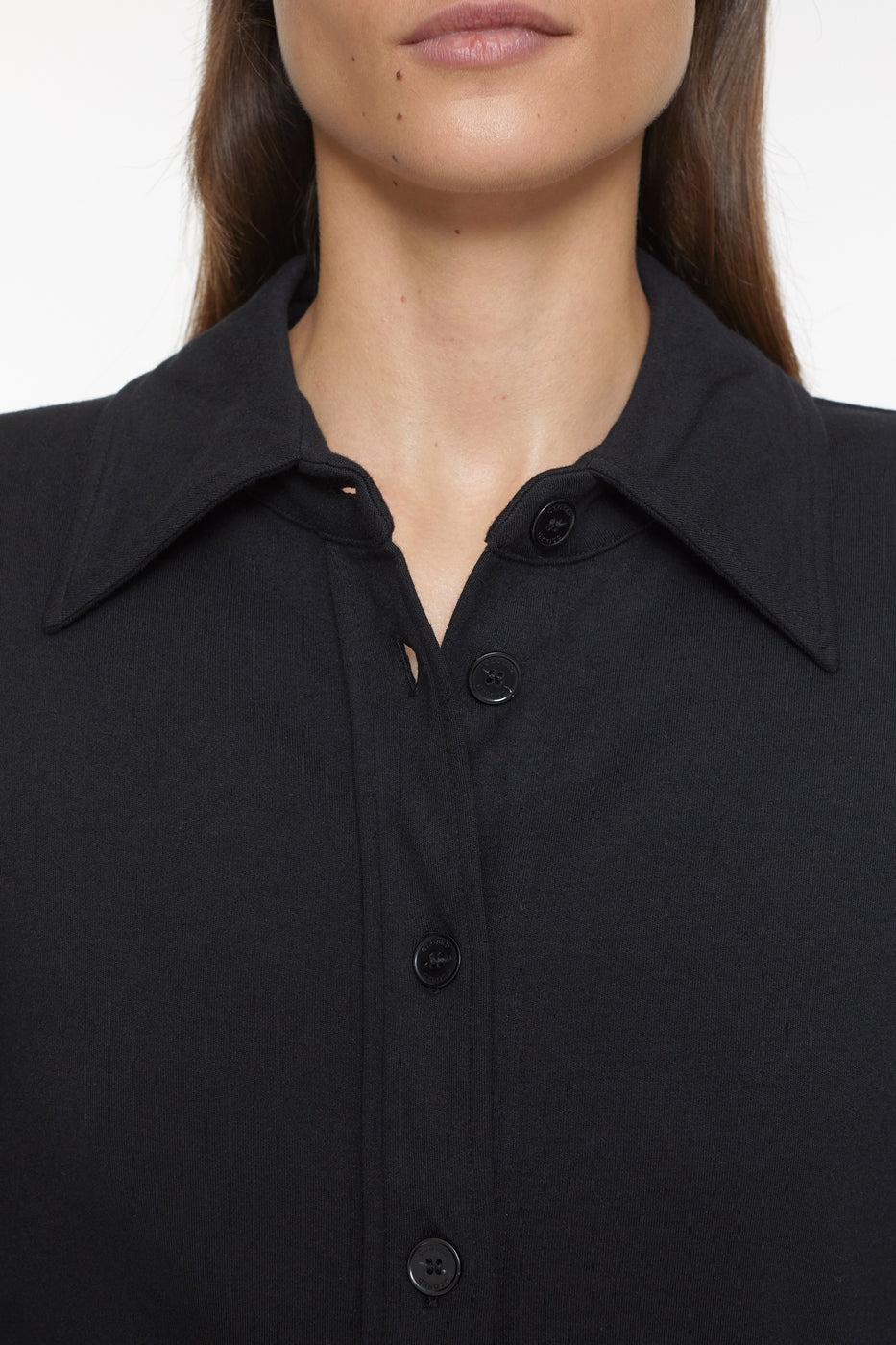 Chemise Cintrée - Black - Femme