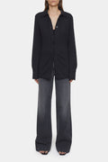 Chemise Cintrée - Black - Femme