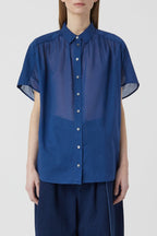 Chemise À Fermeture - Indigo Blue - Femme
