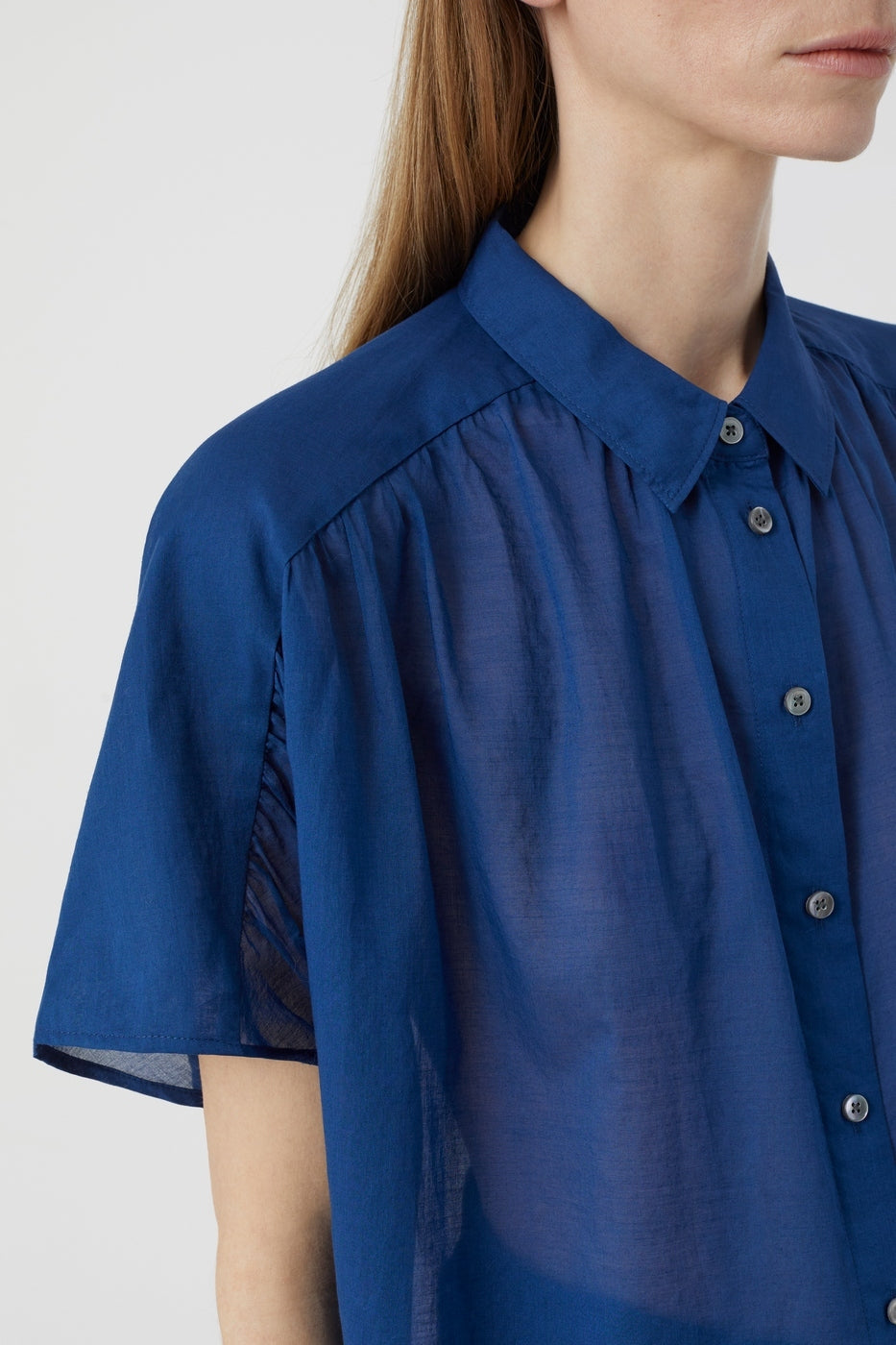 Chemise À Fermeture - Indigo Blue - Femme