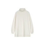 T-Shirt Turtleneck Sweat - Vanilla Sherbet - Femme