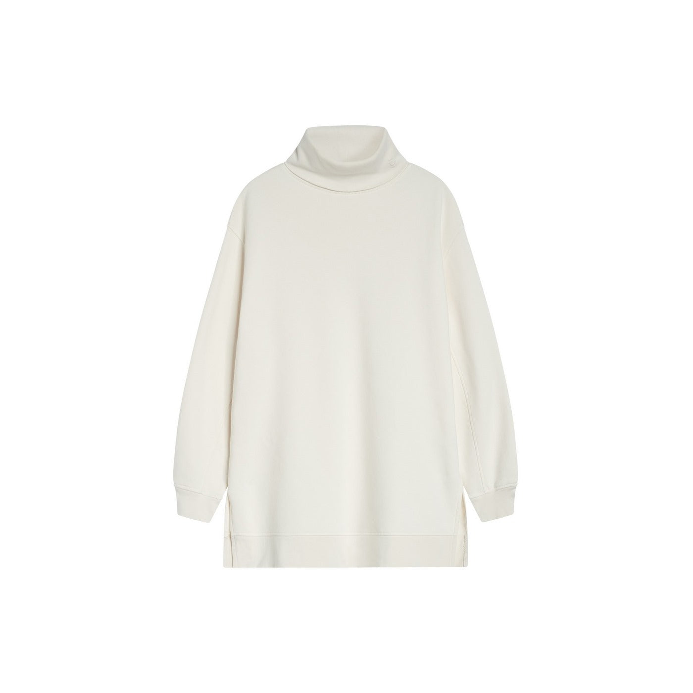 T-Shirt Turtleneck Sweat - Vanilla Sherbet - Femme