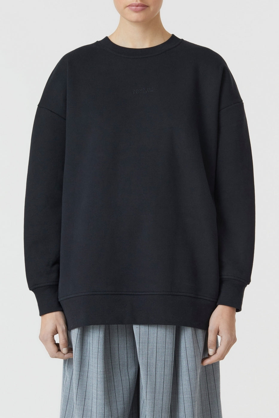 T-Shirts Oversize Crew - Green Weed - Femme