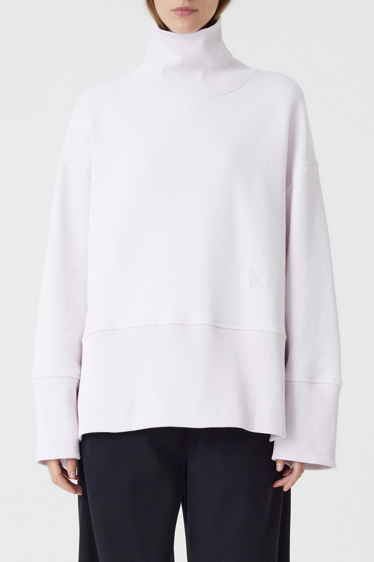 Turtle Neck Long Sleeve - Morning Rose - Femme