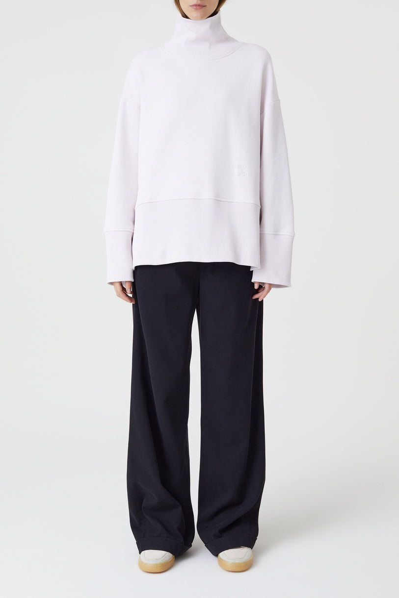 Turtle Neck Long Sleeve - Morning Rose - Femme