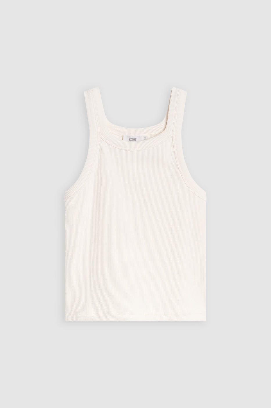 T-Shirts Cropped Tank Top - Charcoal - Femme