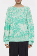 Crew Neck Long Sleeve - Green Kick - Femme