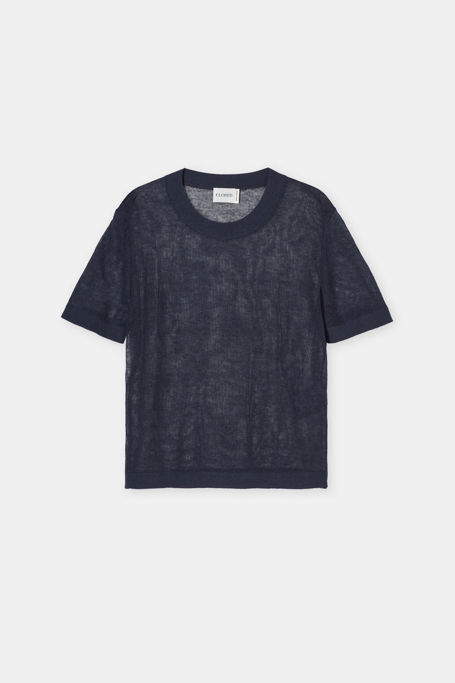 Crew Neck Short Sleeve - Space Blue - Mujer