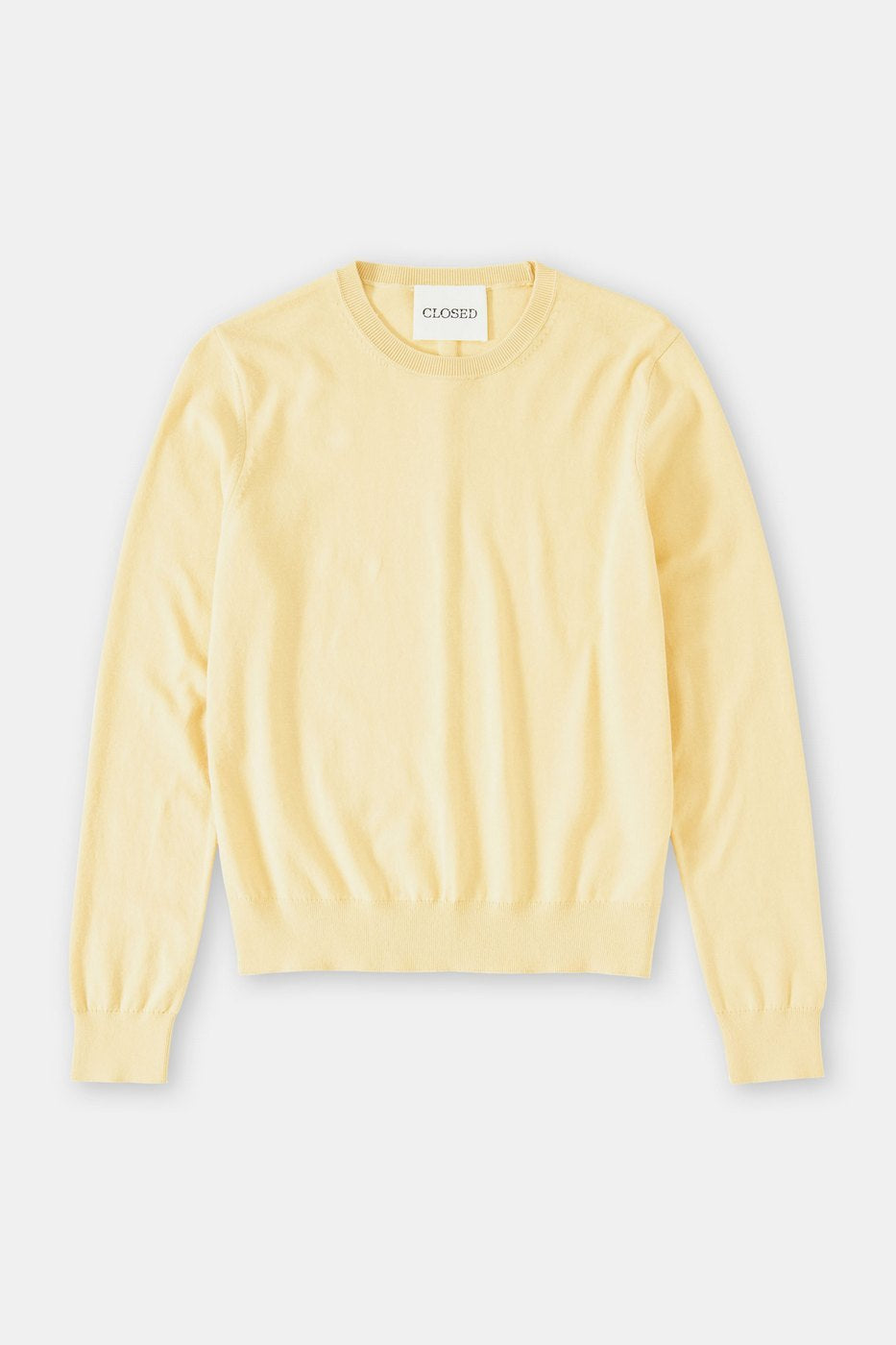 Slim Crewneck - Calamatta Yellow - Femme