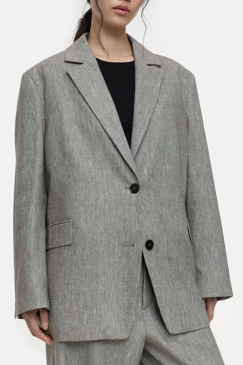 Oversized Blazer - Chilly Chocolate - Femme