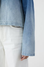 Chaqueta Corta - Mid Blue - Mujer
