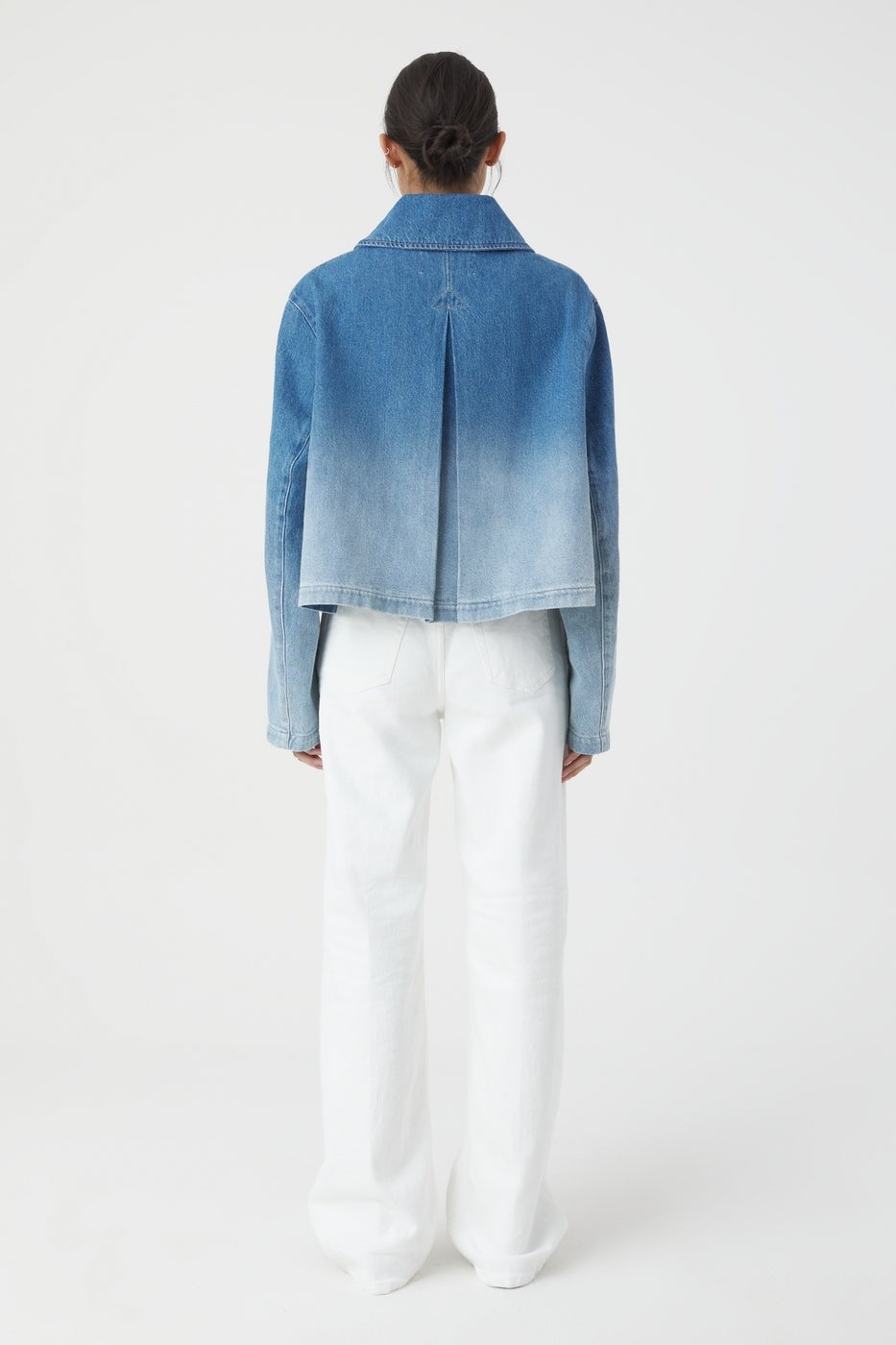 Chaqueta Corta - Mid Blue - Mujer