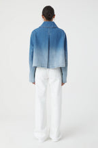 Chaqueta Corta - Mid Blue - Mujer