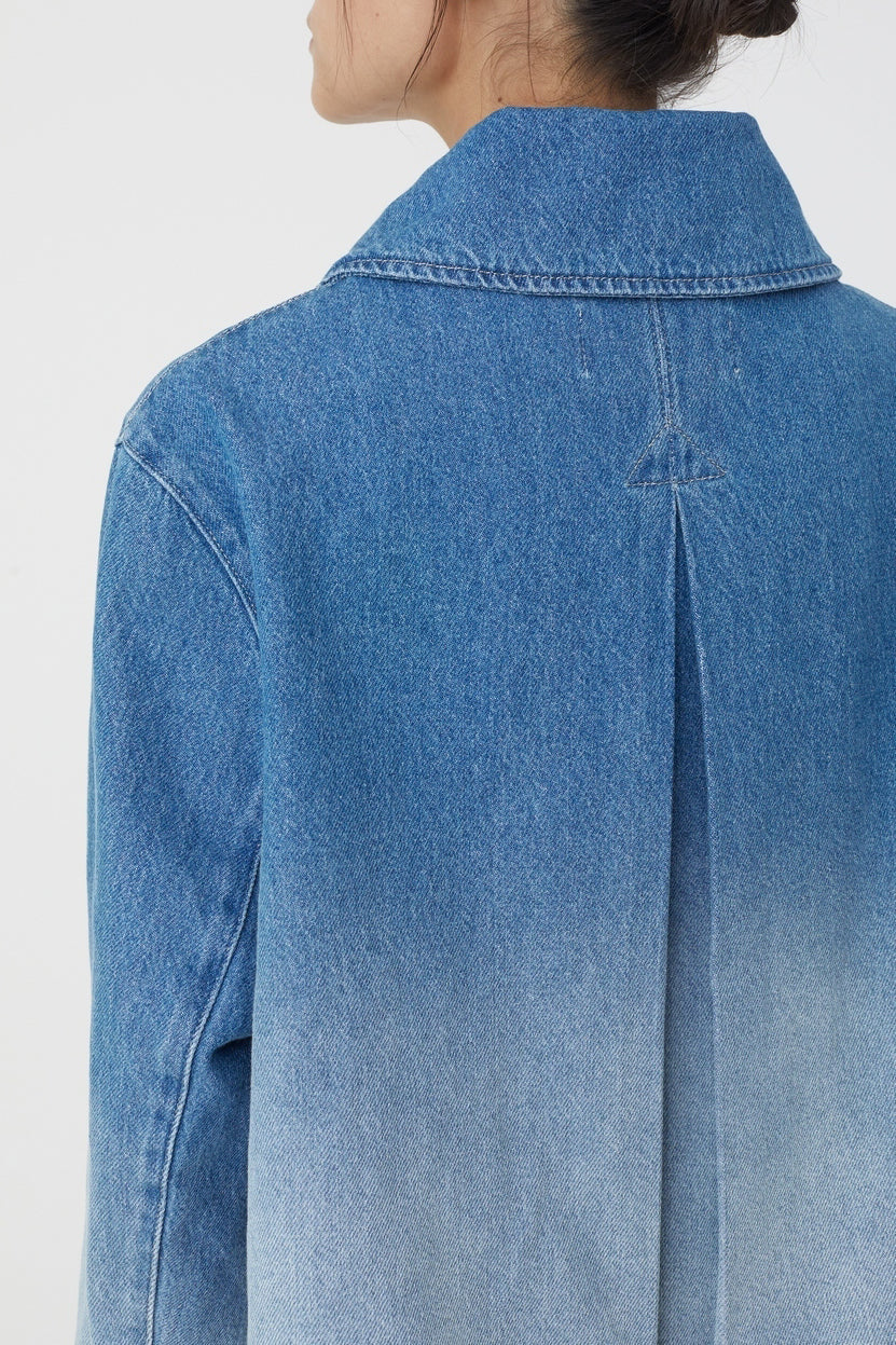 Chaqueta Corta - Mid Blue - Mujer