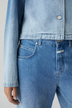 Chaqueta Corta - Mid Blue - Mujer
