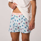 Caleçon En 100% Coton Bio - Sardine