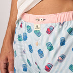 Caleçon En 100% Coton Bio - Sardine
