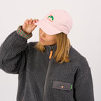 100% Cotton Cap - Dusty Pink