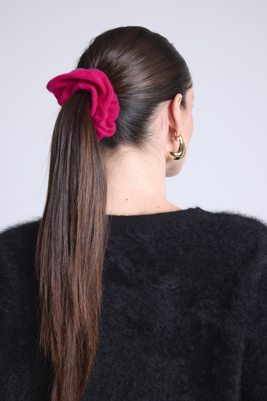 Scrunchie para el cabello Cachou - Rosa caramelo - Mujer