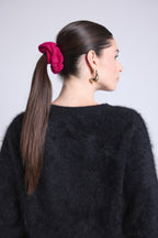 Scrunchie para el cabello Cachou - Rosa caramelo - Mujer