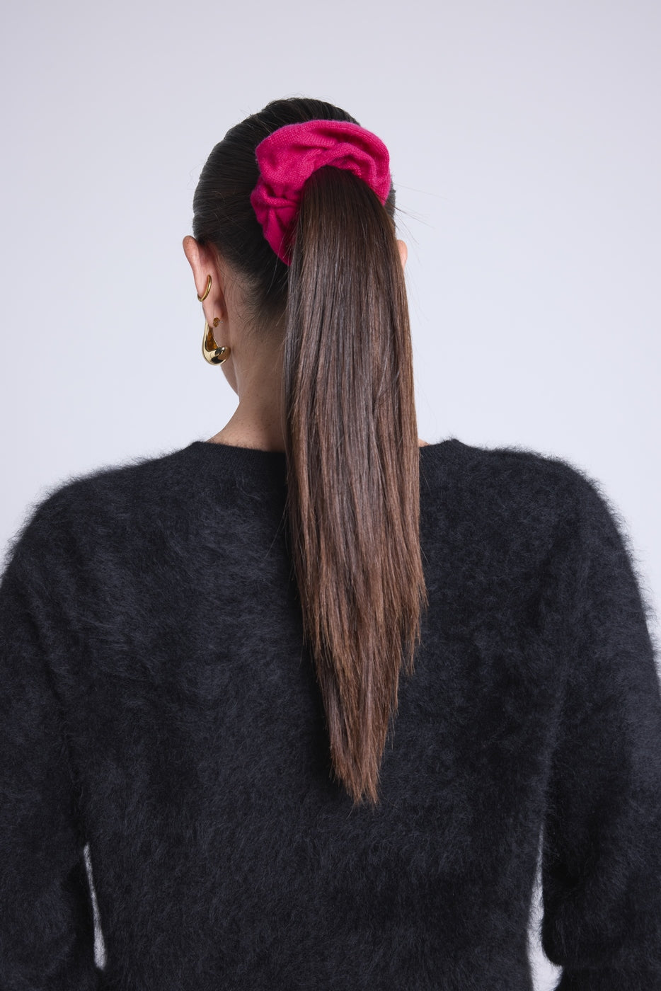 Scrunchie para el cabello Cachou - Rosa caramelo - Mujer