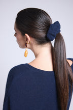 Coletero para el cabello Cachou - Azul marino - Mujer