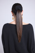 Scrunchie para el cabello Cachou - Negro - Mujer