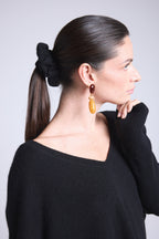 Scrunchie para el cabello Cachou - Negro - Mujer