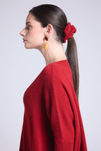 Coletero para el cabello Cachou - Rojo burdeos - Mujer
