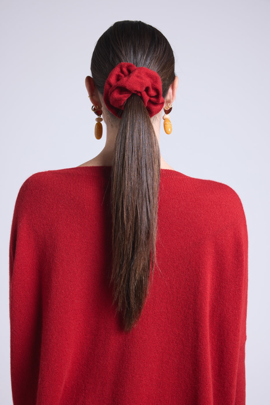 Coletero para el cabello Cachou - Rojo burdeos - Mujer