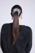 Scrunchie para el cabello Cachou - Gris oscuro - Mujer