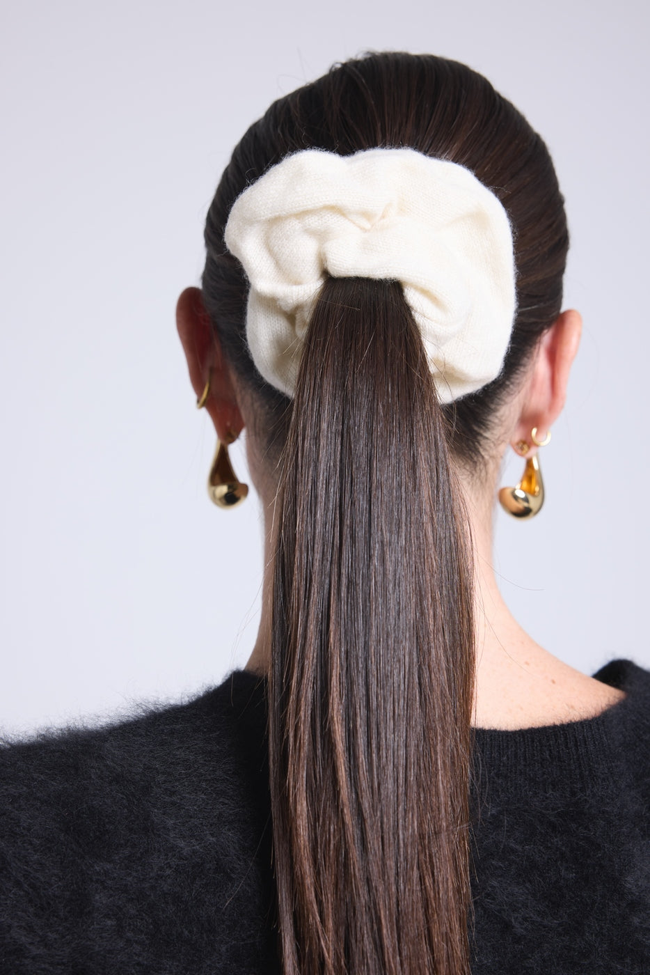 Scrunchie para el pelo Cachou - Blanco - Mujer