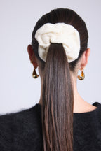 Scrunchie para el pelo Cachou - Blanco - Mujer