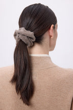 Chouchou Cheveux Cachou - Noisette - Femme