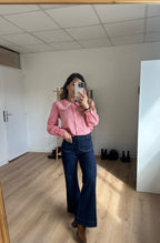 Anaëlle Claudine Collar Vichy Blouse