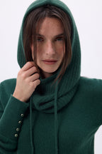Cagoule - Vert Bouteille - Mixte