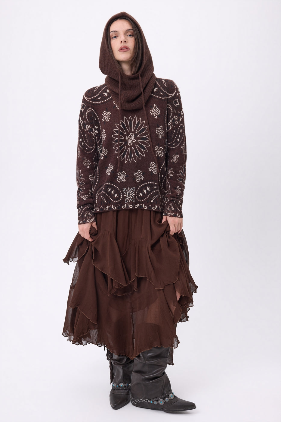 Cagoule - Marron Chocolat - Mixte