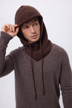 Cagoule - Marron Chocolat - Mixte