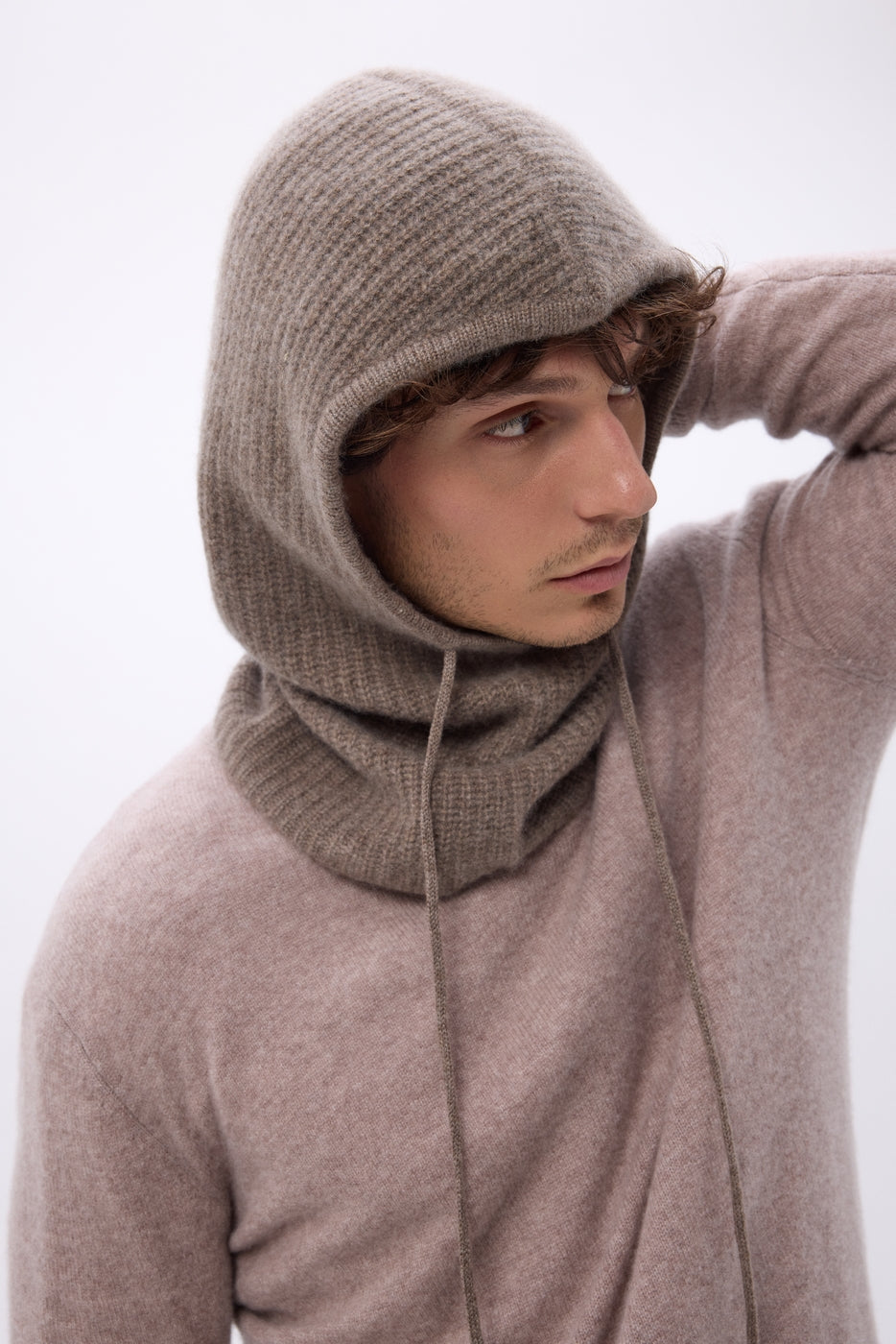 Passamontagna - Nocciola - Unisex - 100% Cashmere