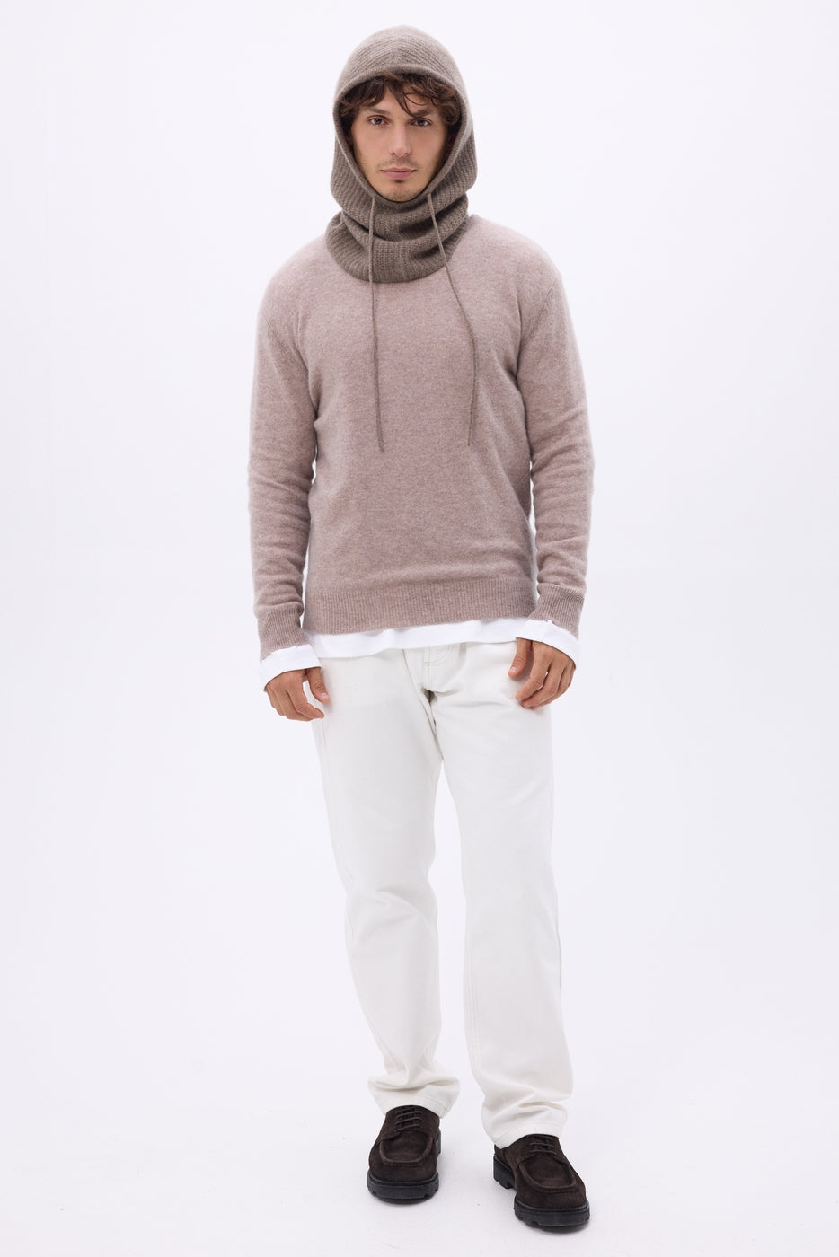 Passamontagna - Nocciola - Unisex - 100% Cashmere