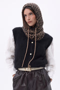 Pasamontañas estampado de leopardo - Estampado de leopardo - Mujer
