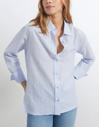 Reiko - Chemise Caissy Fancy - Light Blue Stripes - Femme
