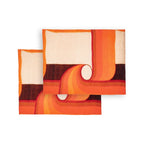 Lot De 2 Sets De Table En Lin Et Coton 35X50Cm