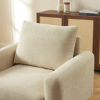 Caliba – 1-Sitzer-Sessel – Chenille-Stoff Taupe