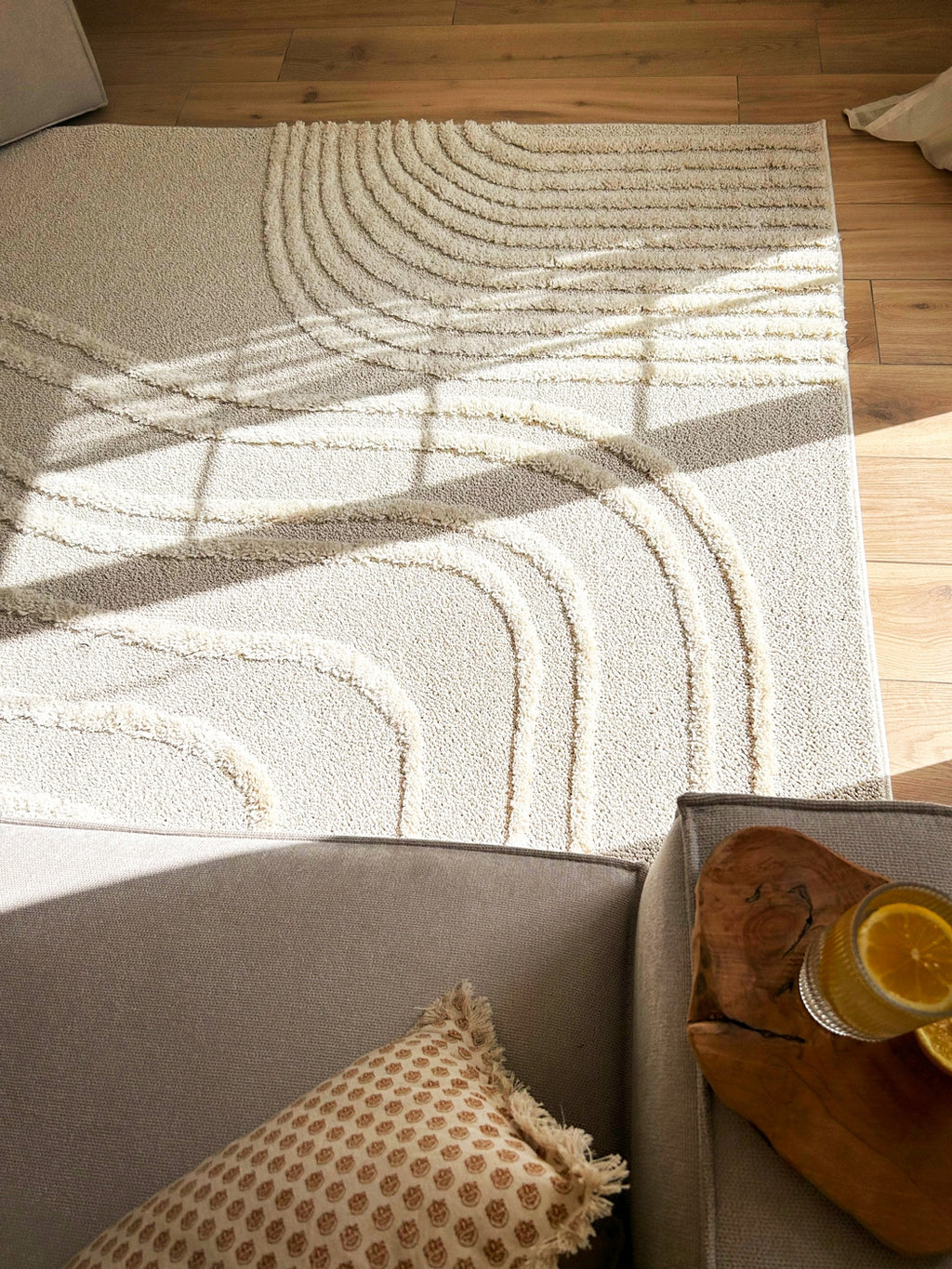 California - Indoor Rug - Polypropylene - Cream